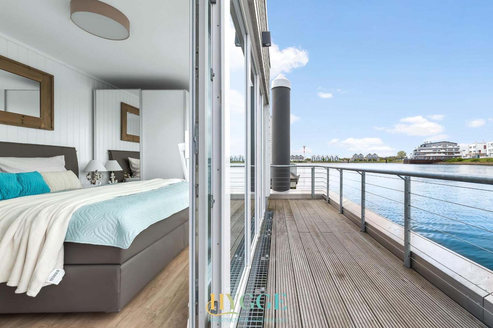 Hotel Schwimmendes Haus - An Bord Zwei Olpenitz Exteriér fotografie